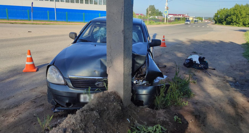 В Удмуртии в выходные два пьяных водителя совершили ДТП