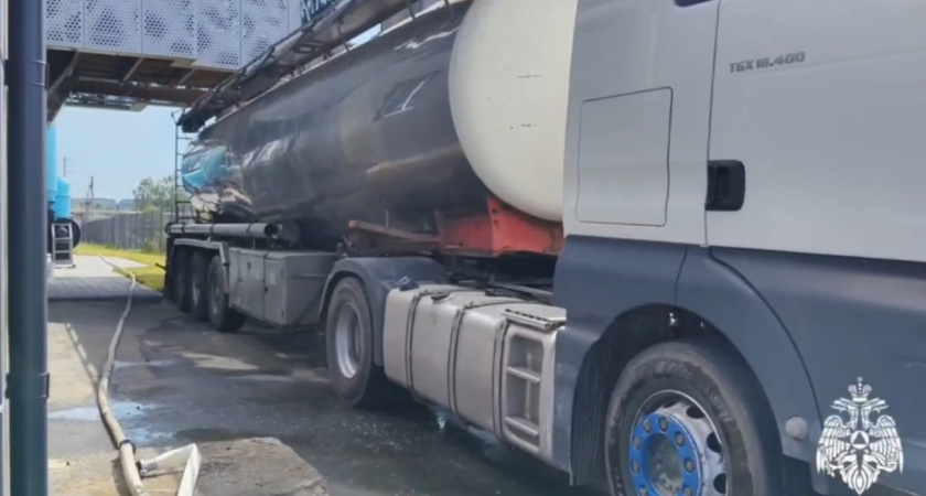 В Ижевске ликвидировали разлив перекиси водорода