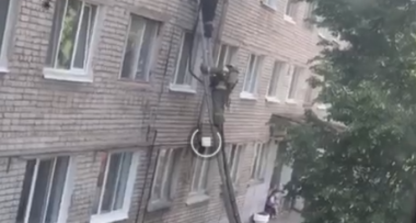 В Удмуртии на пожаре погиб мужчина