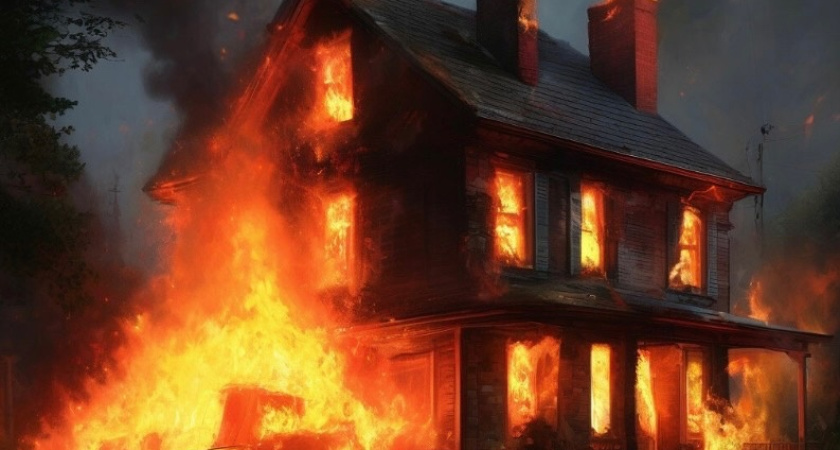 В Удмуртии произошел пожар по вине мышей