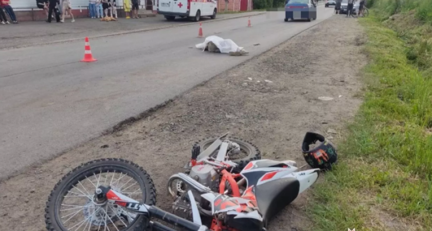 В Удмуртии в ДТП погиб 15-летний водитель питбайка