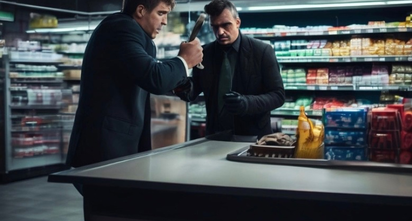 В Удмуртии напали на кассира супермаркета