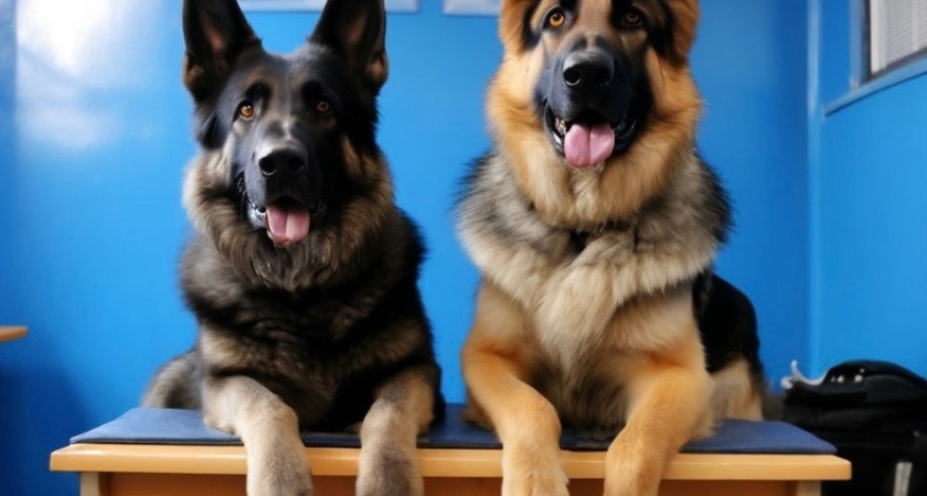 В Центр кинологической службы МВД по Удмуртии поступили два четвероногих новобранца