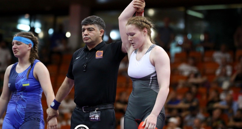 Уроженка Удмуртии завоевала серебро первенства Европы по спортивной борьбе