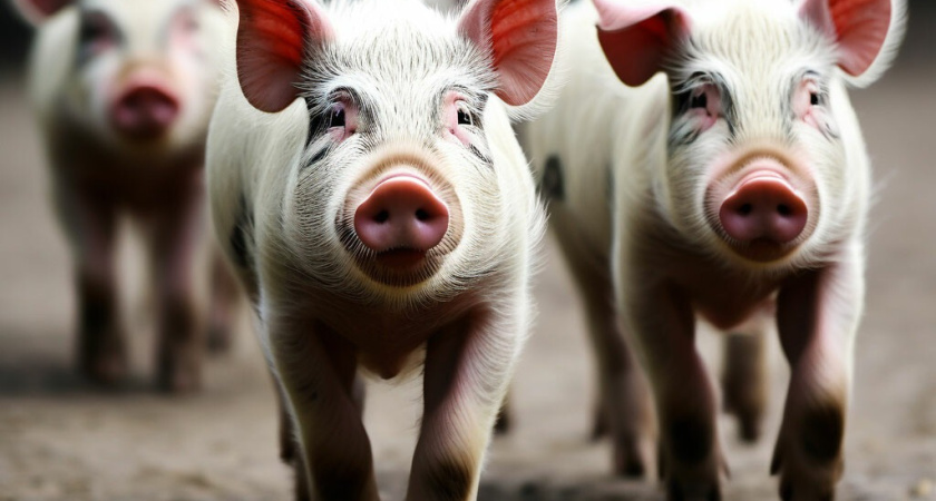 В Воткинском районе обнаружили сотню нелегально гуляющих свиней