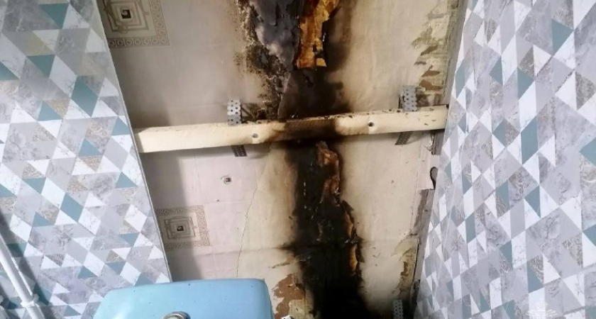 Два пожара из-за грозы произошли в Удмуртии