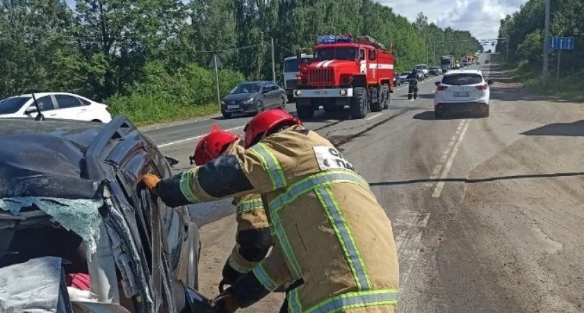 Водитель погиб в ДТП в Удмуртии сегодня