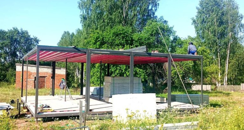 В Красногорском районе строят новый ФАП