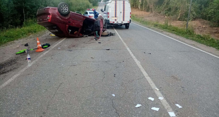 Пассажир 18-летнего водителя погиб в ДТП в Глазовском районе (ВИДЕО)
