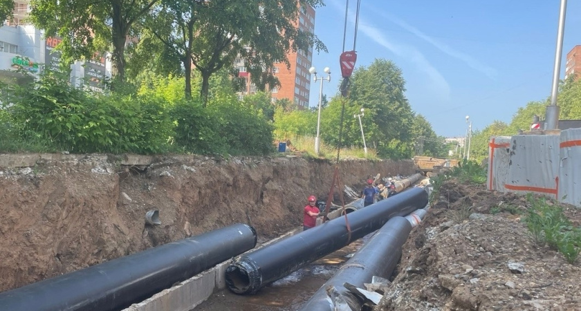 В Глазове продолжается подготовка к зиме коммунальной инфраструктуры