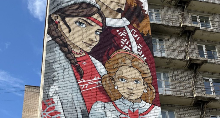 Муралы появляются не только в Глазове