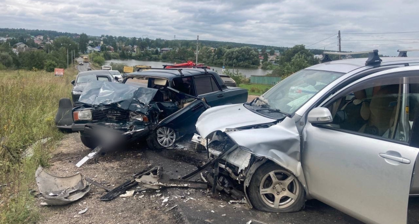 В Завьяловском районе произошло серьезное ДТП