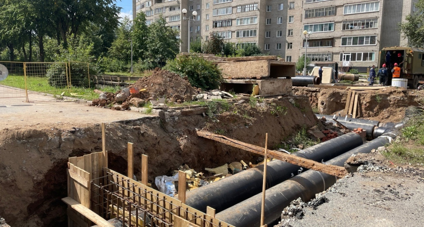 Глазов продолжает готовиться к отопительному сезону