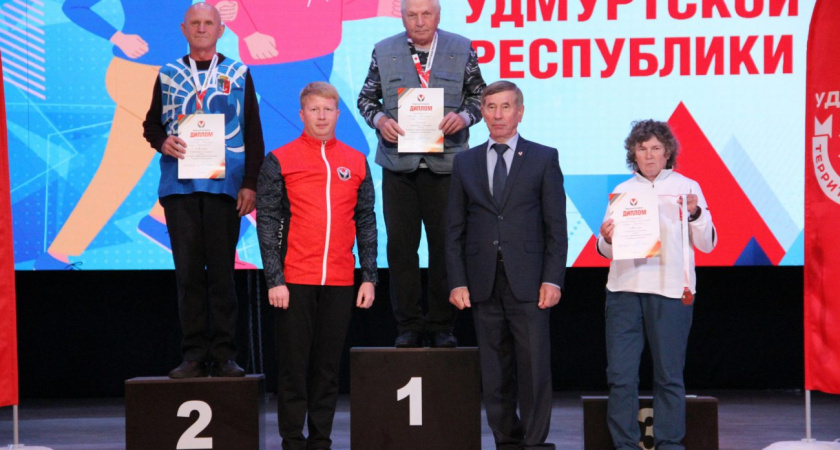 Глазовчане отлично выступили на Летней спартакиаде пенсионеров