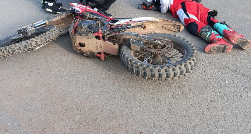 Несовершеннолетний мотоциклист устроил ДТП в Глазове