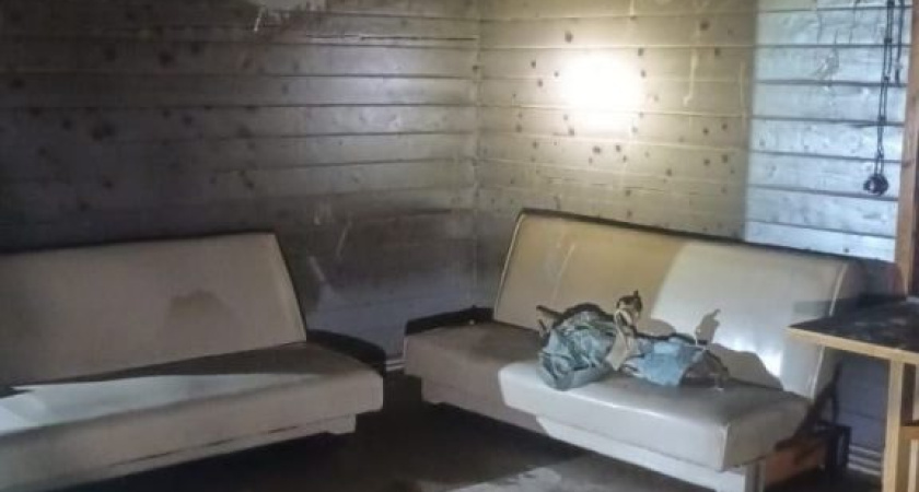 В Удмуртии произошел пожар в сауне