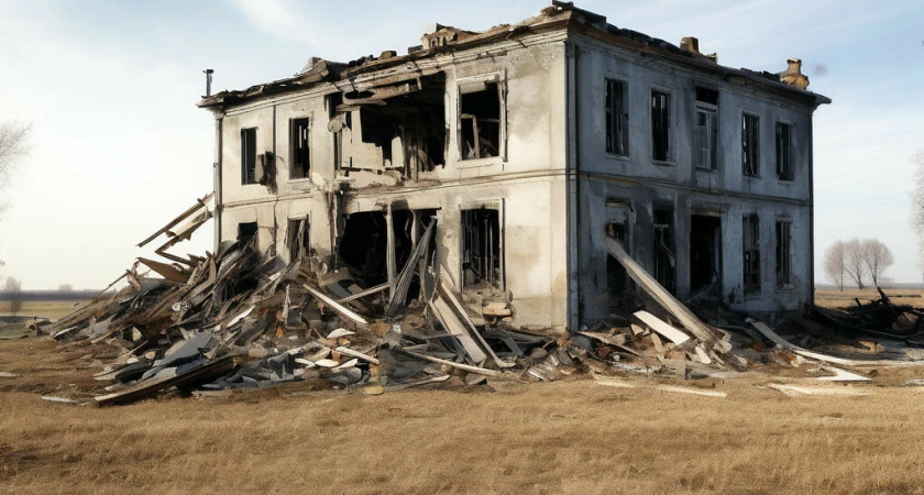 Два аварийных дома снесут в Глазове