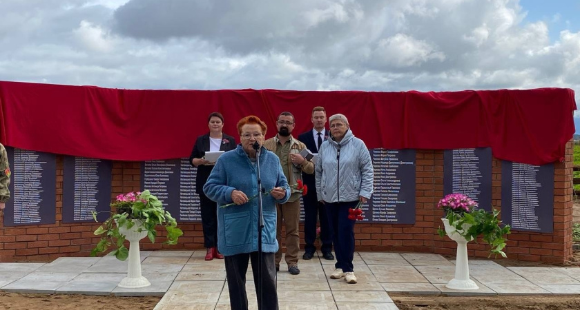 В Глазовском районе официально открыли военно-исторический мемориальный комплекс