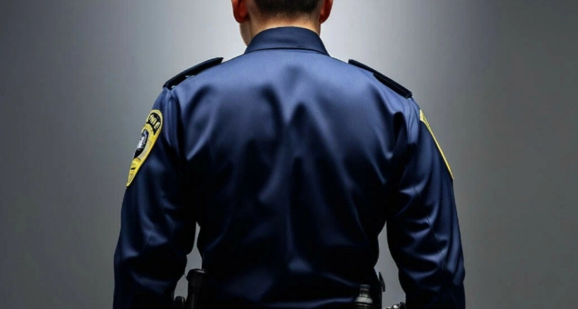 Полицейских в Глазове прокатили по асфальту