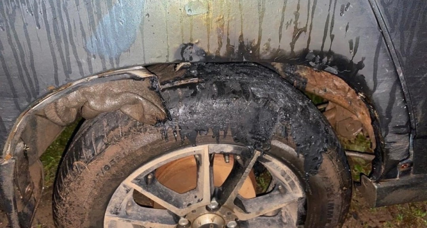 В Глазовском районе мужчина поджег автомобиль из-за мести