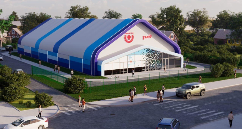 В Балезино строят физкультурно-оздоровительный комплекс