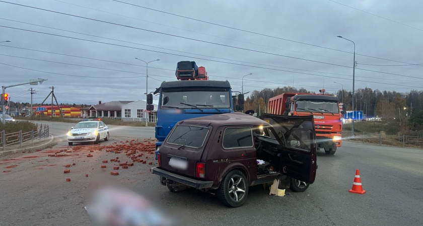 В Удмуртии молодая девушка погибла в ДТП с «Камазом»