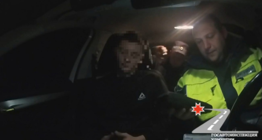 Житель Красногорского района попался пьяным за рулем