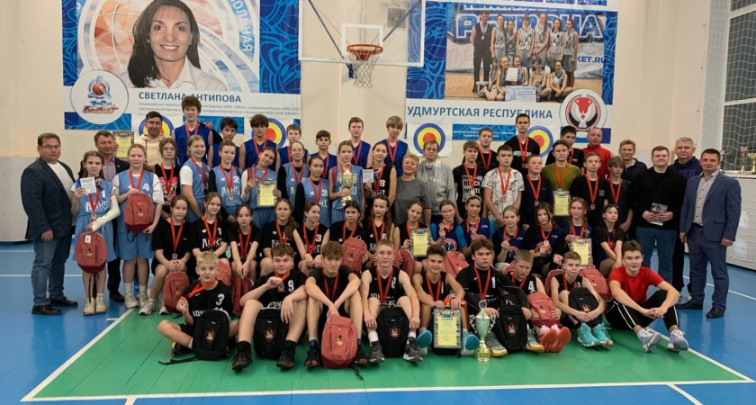 В Глазове назвали лучших юных баскетболистов