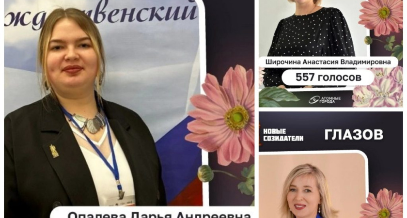 В Глазове повели итоги народного голосования Премии «Новые созидатели»