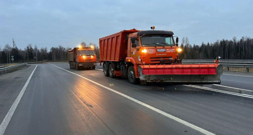 В Удмуртии провели тренировку по расчистке дорог от снега