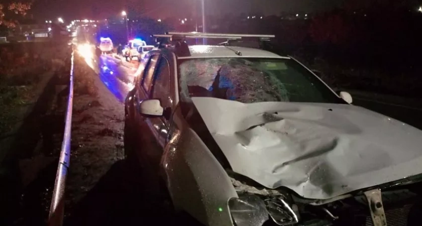 Пьяный водитель «Рено» насмерть сбил пешехода под Ижевском