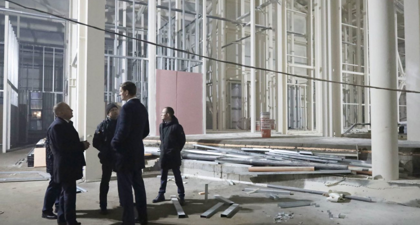 В Глазове продолжается строительство нового Центра культурного развития