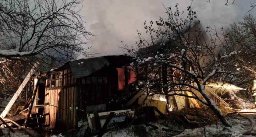 Глазовский пенсионер погиб на пожаре