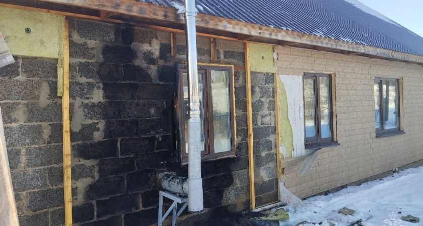 Три дома горели в Удмуртии за сутки