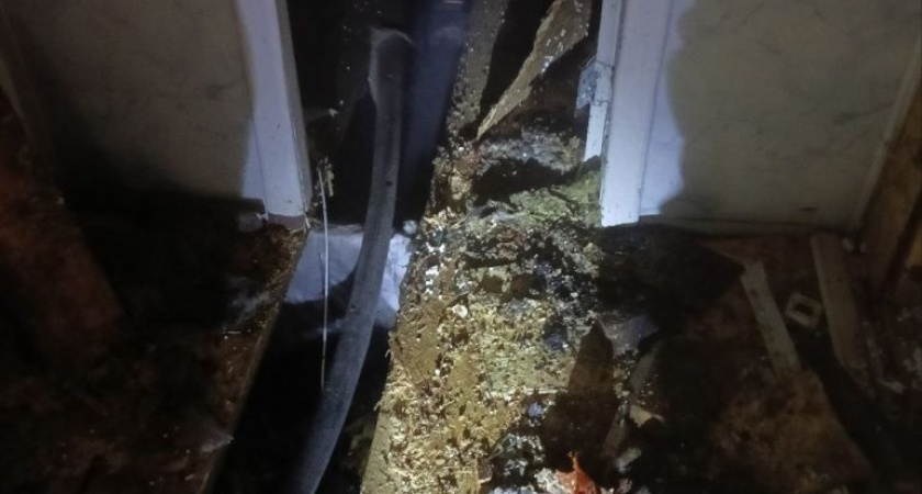 На базе отдыха в Удмуртии произошел пожар