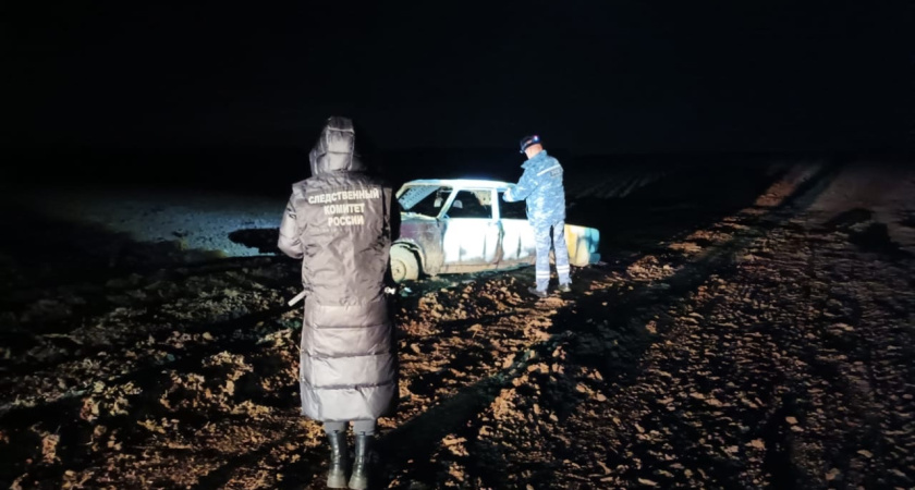 В Удмуртии нашли труп мужчины в сгоревшей машине