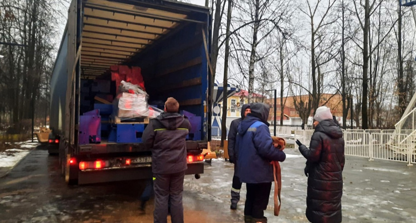 Автодром привезли в Парк Горького в Глазов