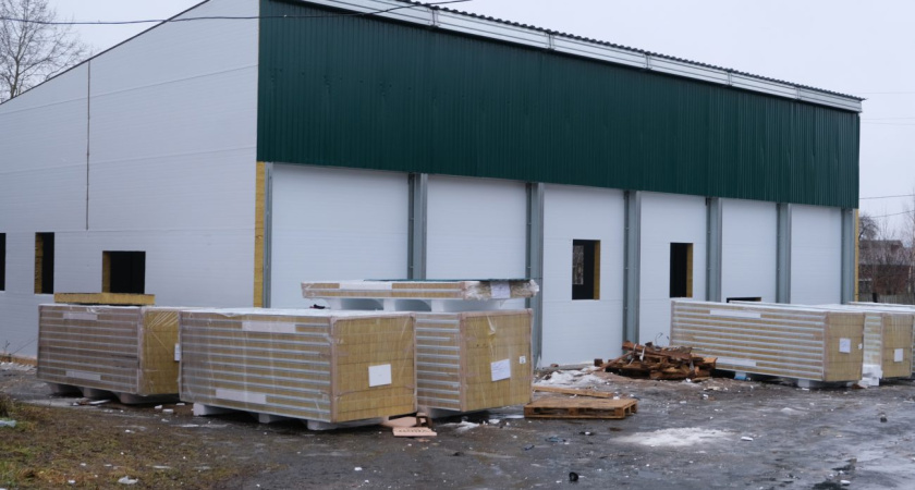 В Уве строят новое здание морга