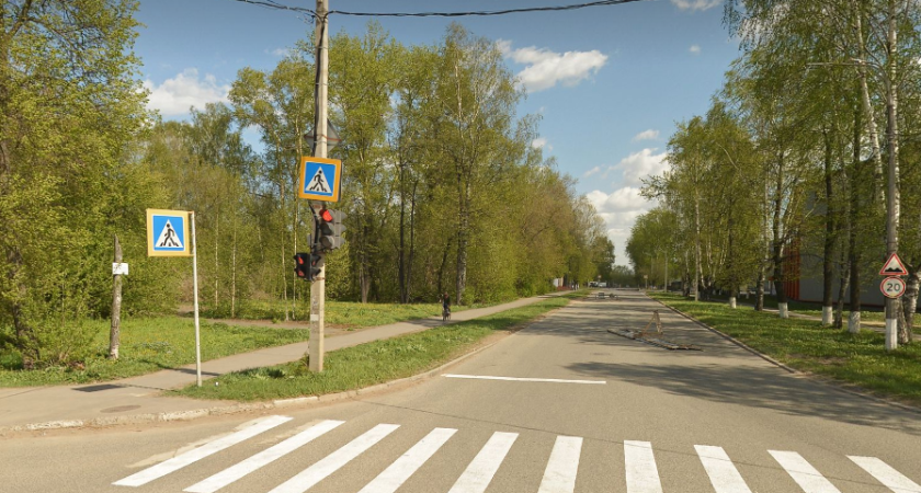 В Глазове возобновят движение на месте провала на улице Сибирской