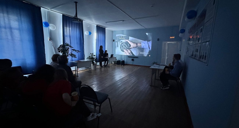 В Ключевской школе Глазовского района открылся собственный кинозал