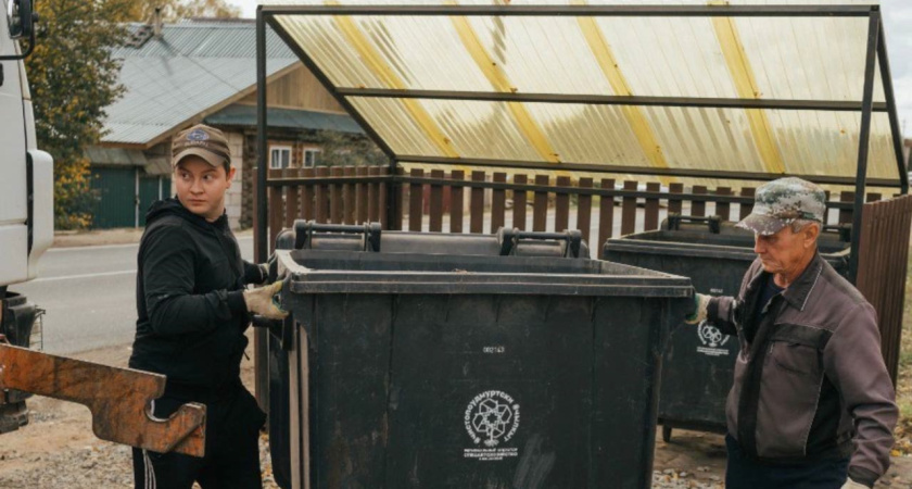 88 контейнерных площадок построили в этом году в Глазовском районе