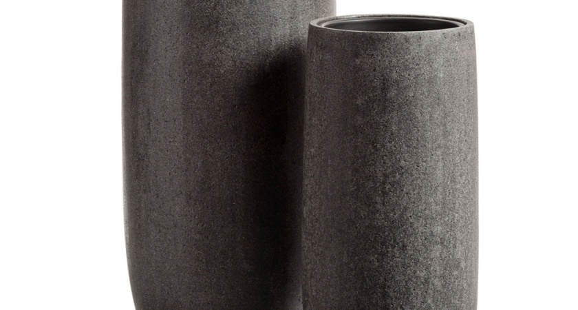 Стиль и долговечность: преимущества темно-серого камня в кашпо Treez Effectory