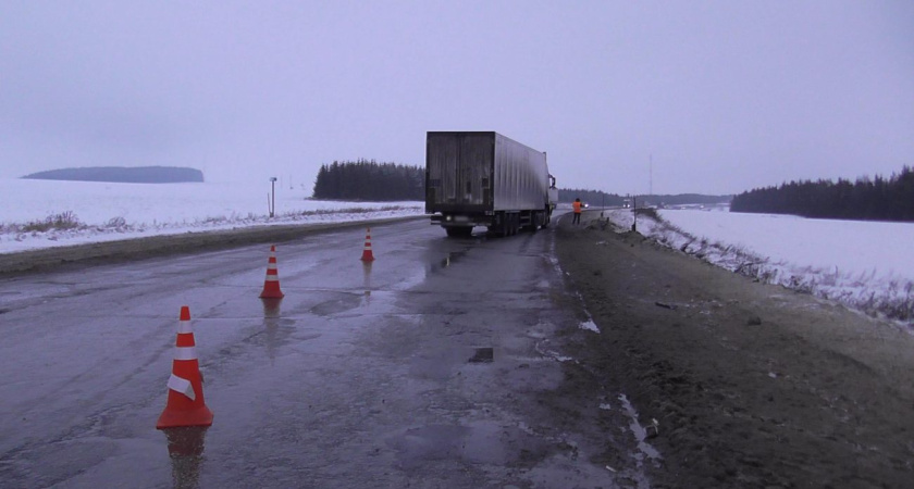 Пенсионерка погибла под колесами фуры в Удмуртии