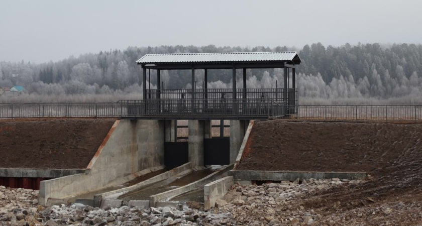 В 3 районах Удмуртии завершили капитальный ремонт гидротехнических сооружений