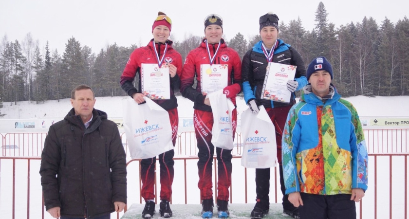Глазовские биатлонисты привезли домой медали