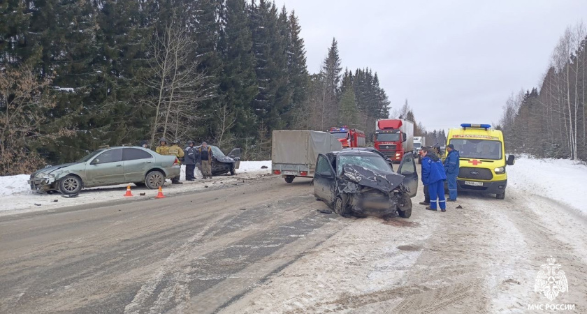 Смертельная авария произошла на дороге Ижевск-Сарапул