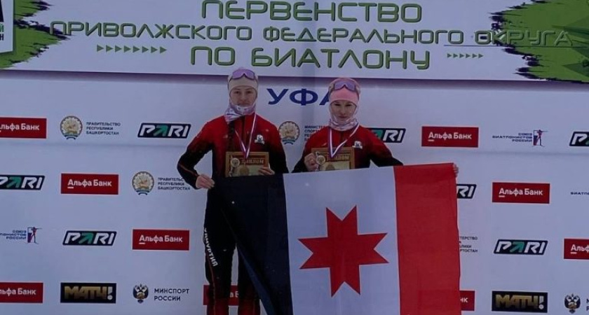 Биатлонистки из Глазова получили награды на первенстве ПФО