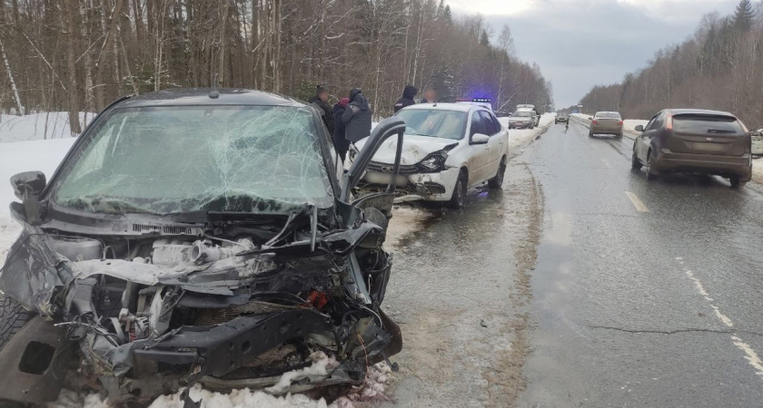На трассе в Удмуртии произошла страшная авария