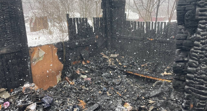 Из-за оставленного включенным обогревателя в одном из СНТ Удмуртии произошел пожар