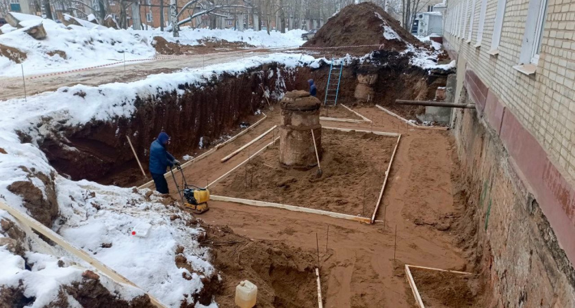 Второй этап капитального ремонта Глазовской межрайонной больницы идет полным ходом